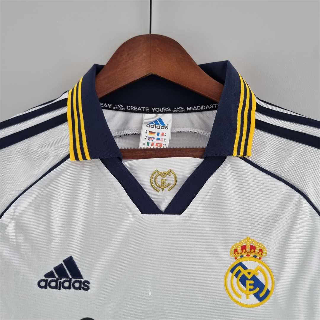 Real Madrid Home Retro Kit 1999/ 2000