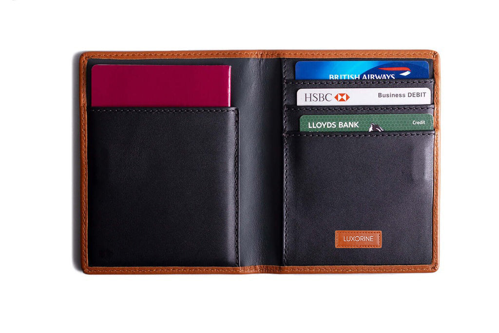 Passport Wallet – Tan